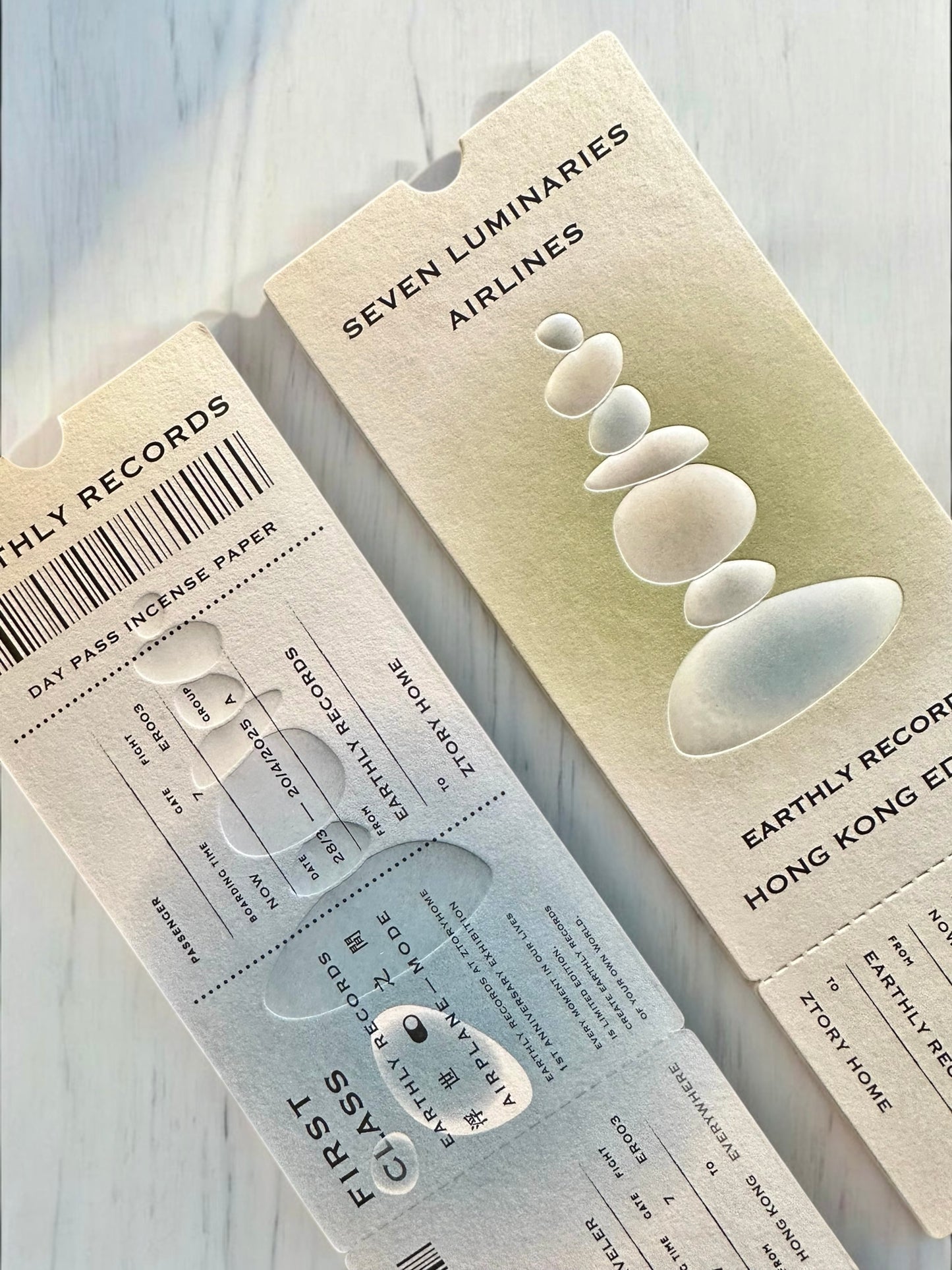 Hong Kong Edition ── Tidal Moss Day Pass Incense Paper ── Single Fragrance Box Set