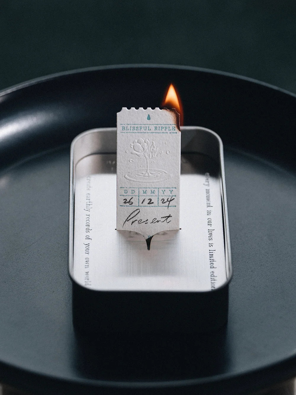 ㊌ Blissful Ripple Day Pass Incense Paper ── Single Fragrance Box Set